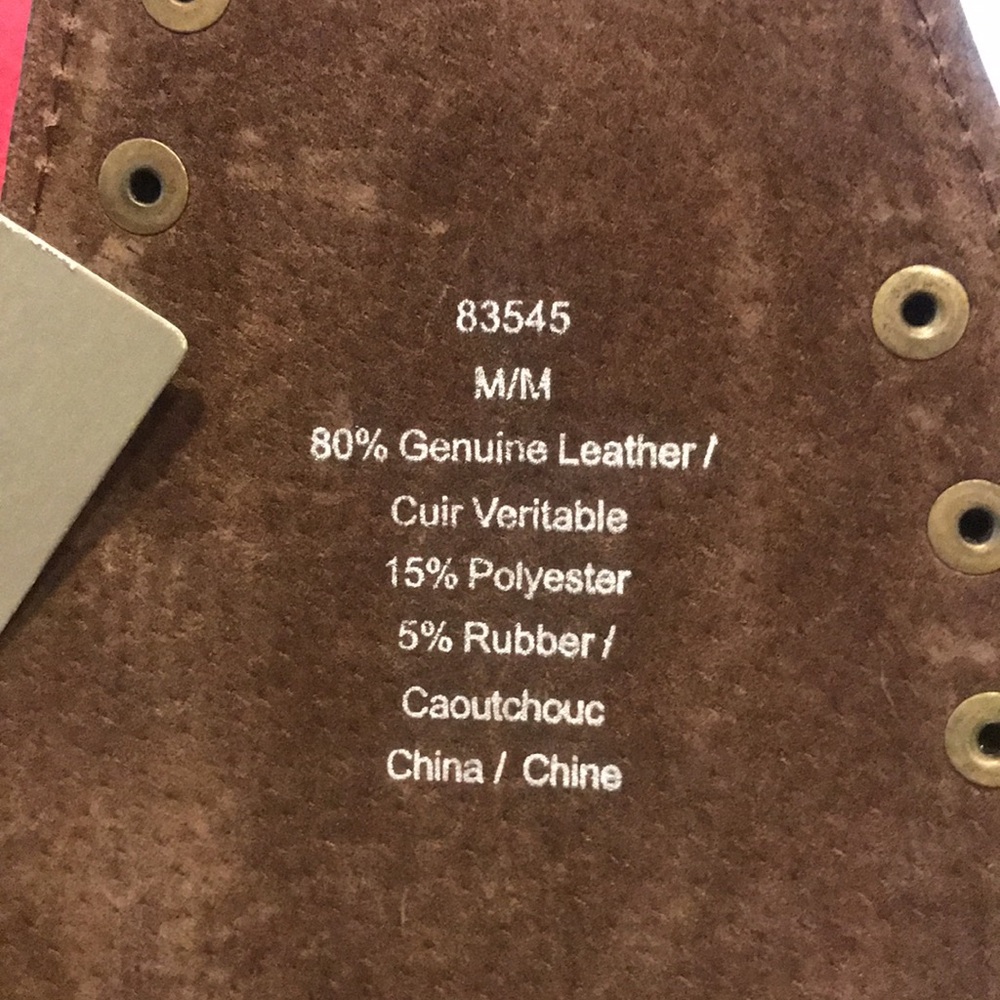 ANTHROPOLOGIE Suede leather belt - Picture 5 of 6